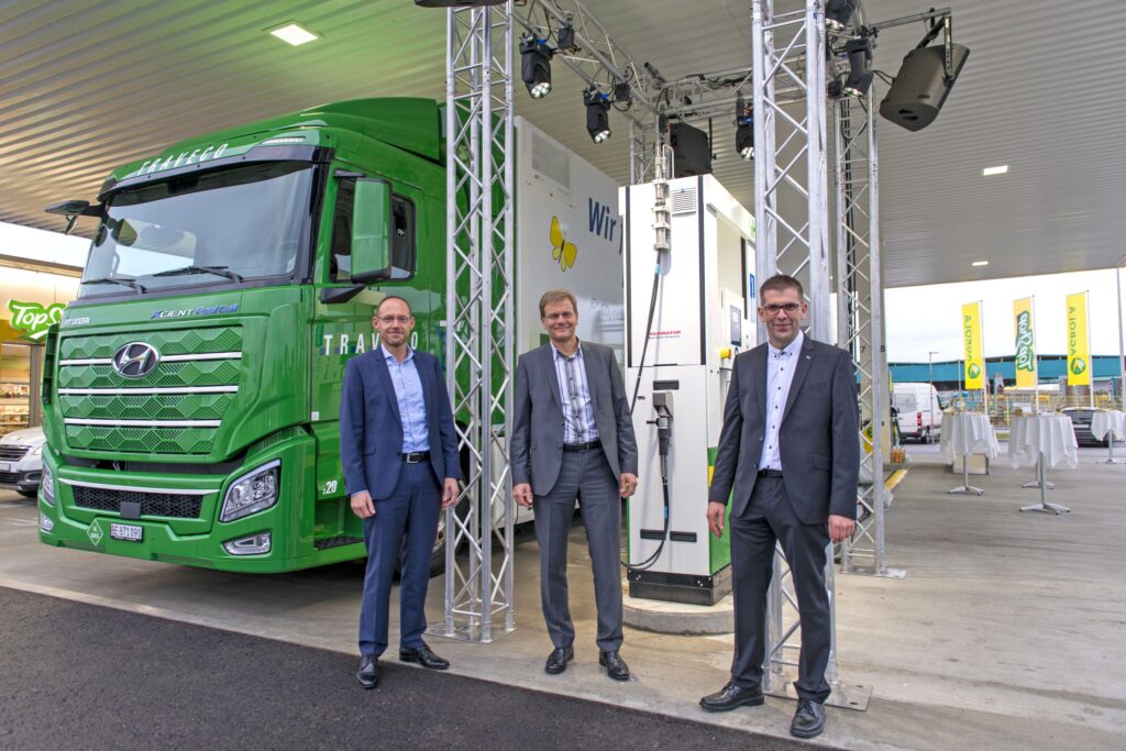 Eröffnung der ersten AGROLA Wasserstoff-Tankstelle in Zofingen